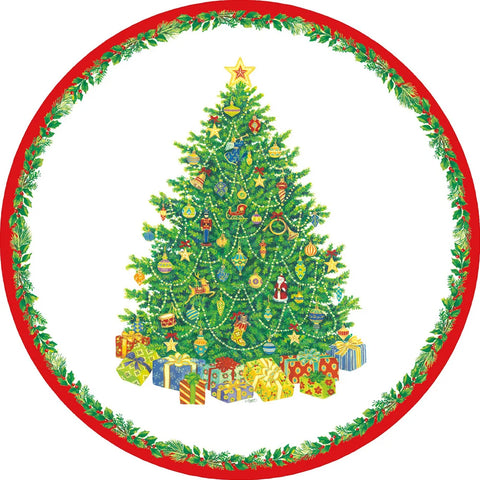 Caspari Christmas Tree Paper Placemats