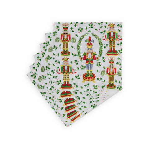 Caspari Nutcracker Christmas Napkin