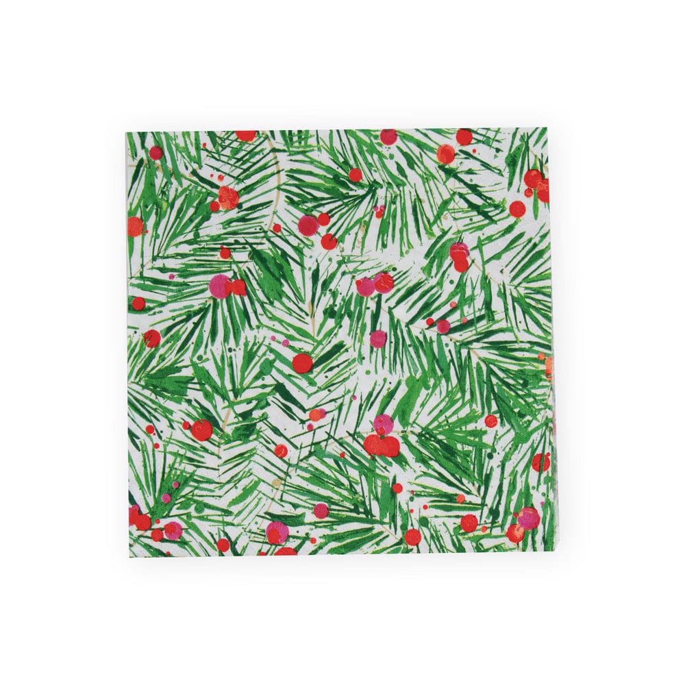 Caspari Lunch Napkin Modern Pine