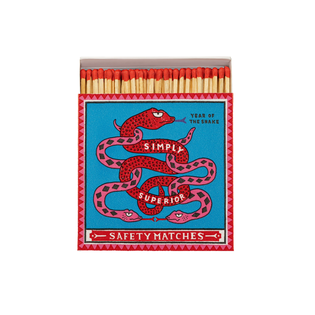 Archivist Square Matchbox - Year Of The Snake