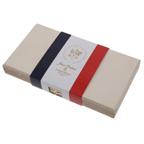 Laguiole Jean Dubost Steak  Knives 2.5mm Closed Box (Set of 6)