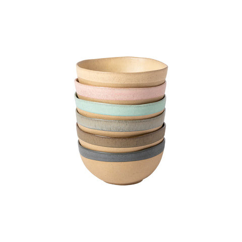 Arenito Latte Bowl 16cm (Set of 6 - Multicolour)