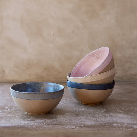 Arenito Latte Bowl 16cm (Set of 6 - Multicolour)
