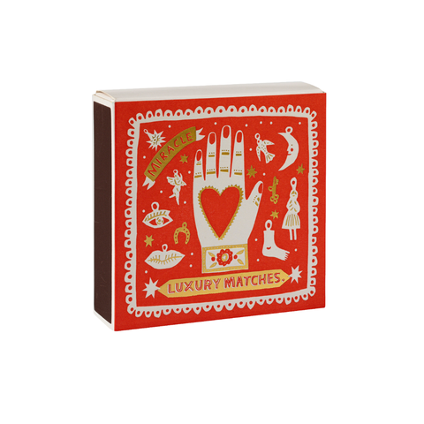 Archivist Square Matchbox - Miracle Luxury Matches