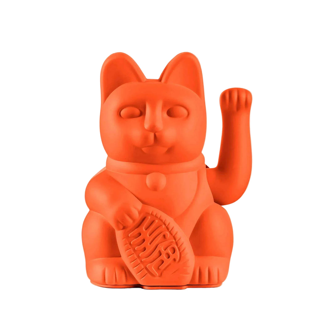 Donkey Lucky Cat Neon Orange