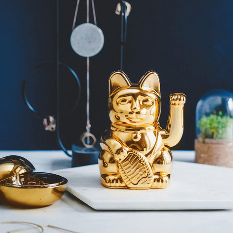 Donkey Lucky Cat Classic Shiny Gold