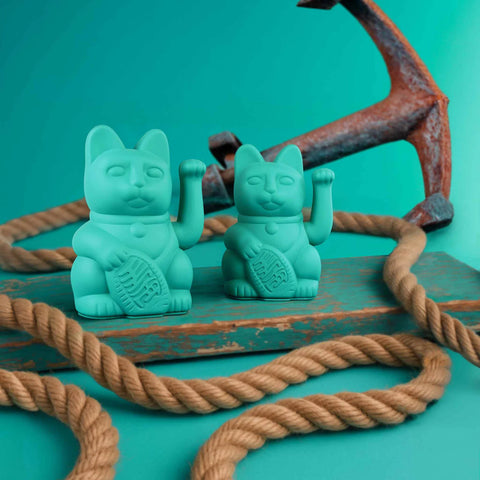Donkey Lucky Cat Turquoise