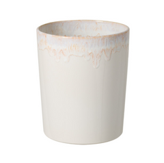Taormina Bath Waste Basket in White - 25 cm