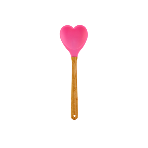Rice Silicone Spoon - Heart