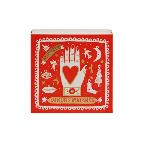 Archivist Square Matchbox - Miracle Luxury Matches