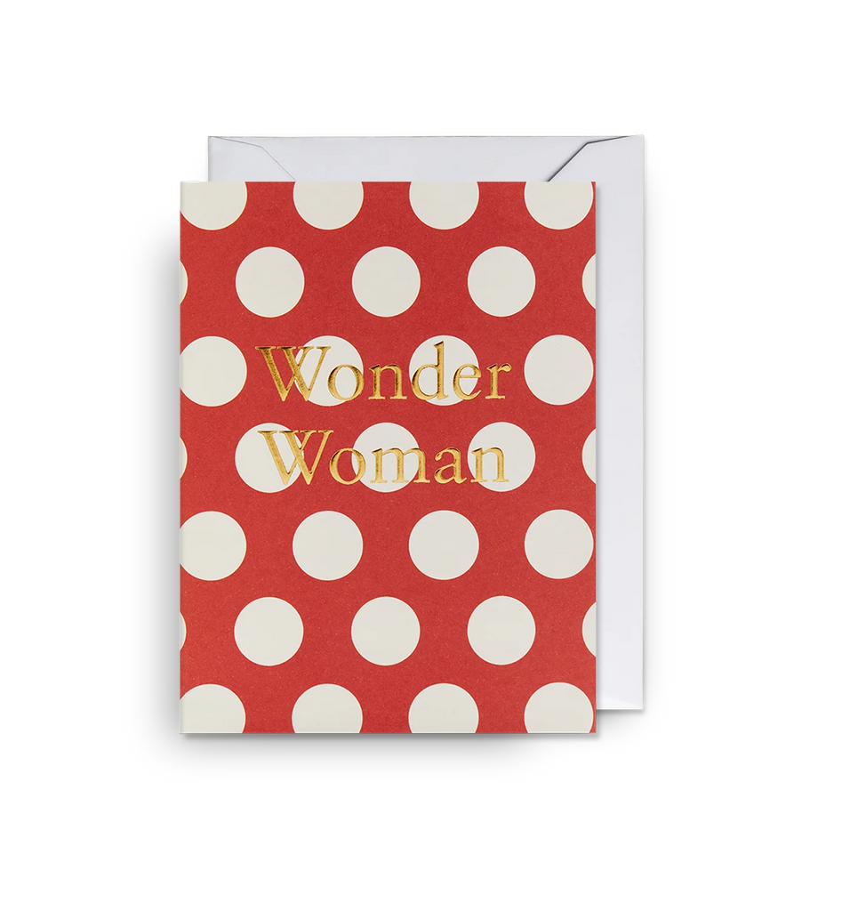 Kelly Hyatt Wonder Woman Greeting Card
