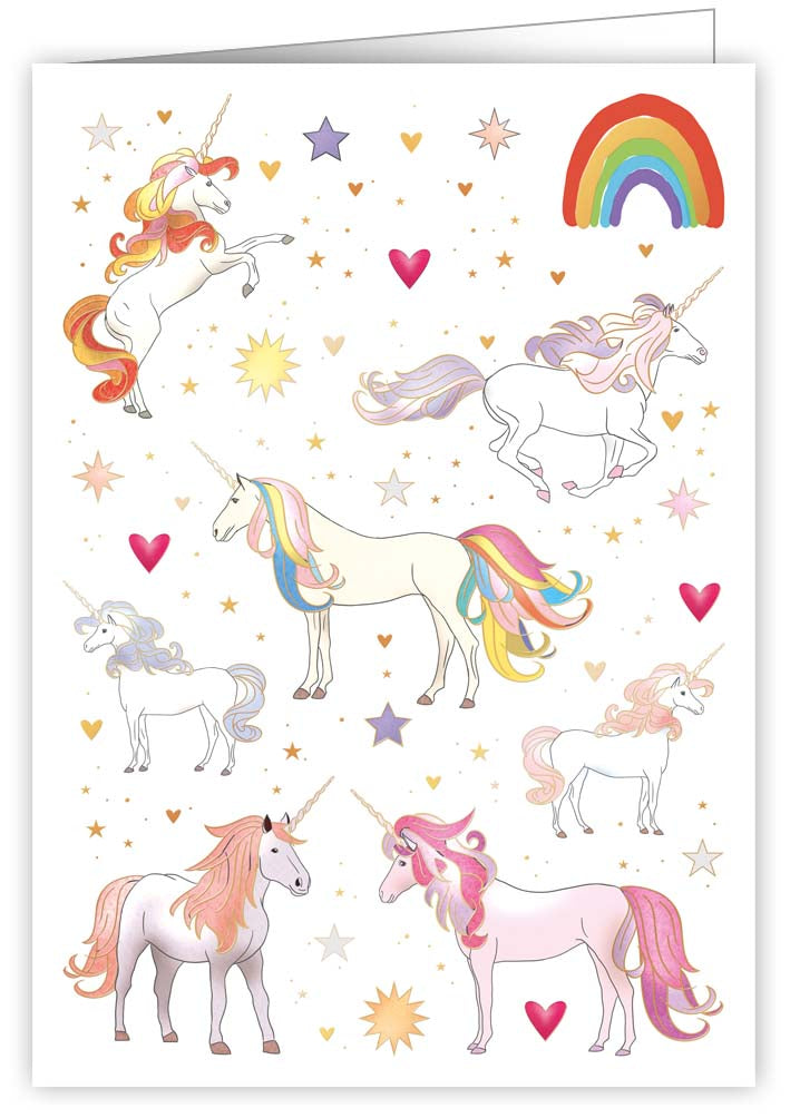 ACTE - Unicorns Greeting Card