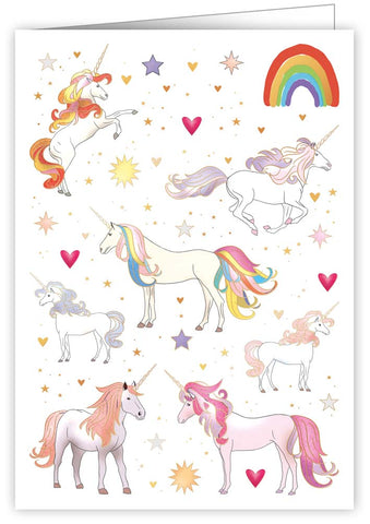 ACTE - Unicorns Greeting Card