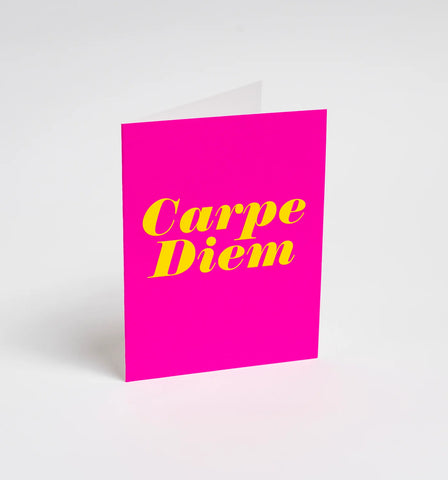 Kelly Hyatt Carpe Diem Mini Card