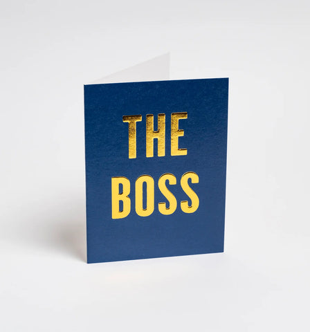 Kelly Hyatt The Boss Bold Mini Card