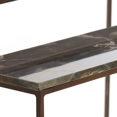 Morena Marble Console Side Table (Set of 2)