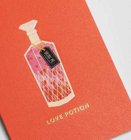 Ruby Taylor Love Potion Illustrative Greeting Card
