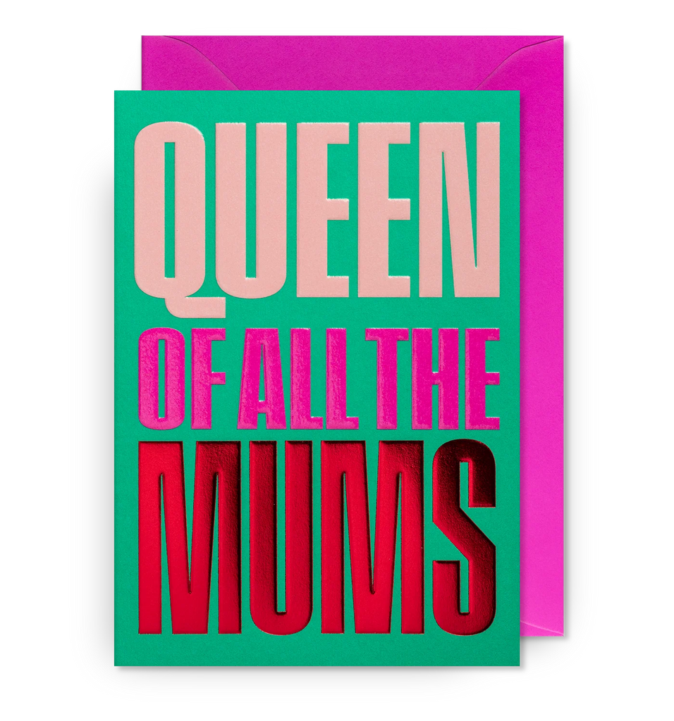 Miso Queen of All the Mums Greeting Card