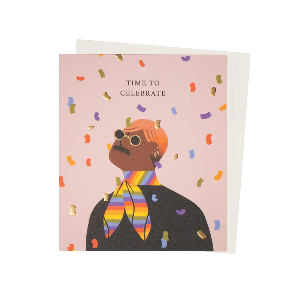 Ana Gaman Time to Celebrate Greeting Card