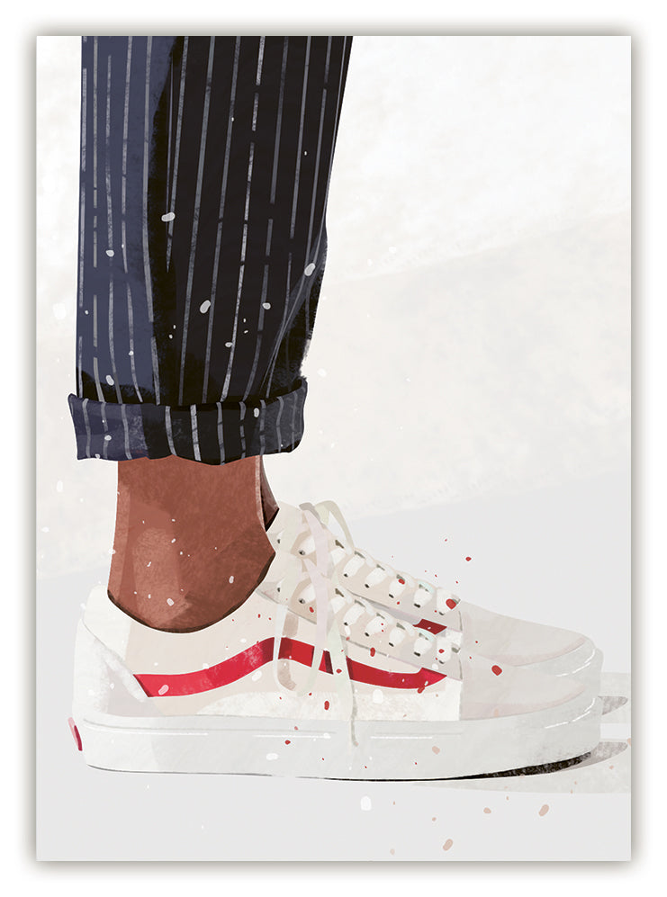 ACTE - Sneakers Postcard