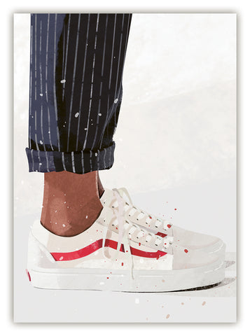 ACTE - Sneakers Postcard