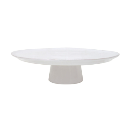 Lisa Footed Cake Stand - White
