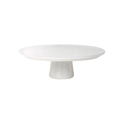 Lisa Footed Cake Stand - White