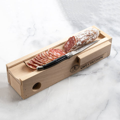 Laguiole Jean Dubost Saucisson Cellar with Knife