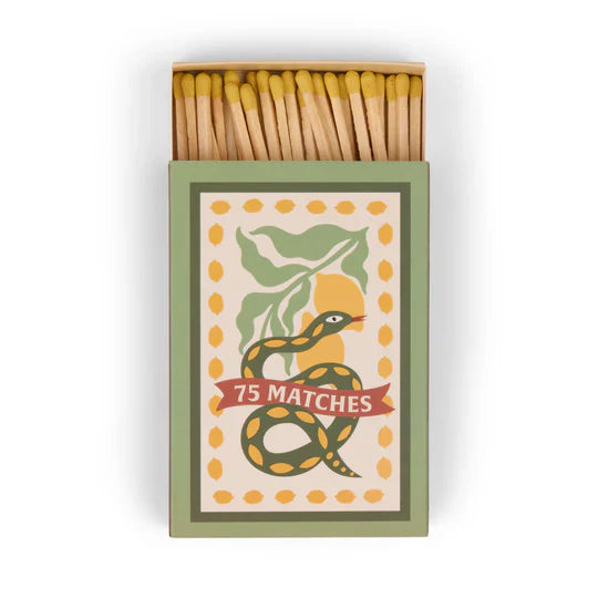 Paddywax A Dopo Snake Boxed Matches (75 pcs)
