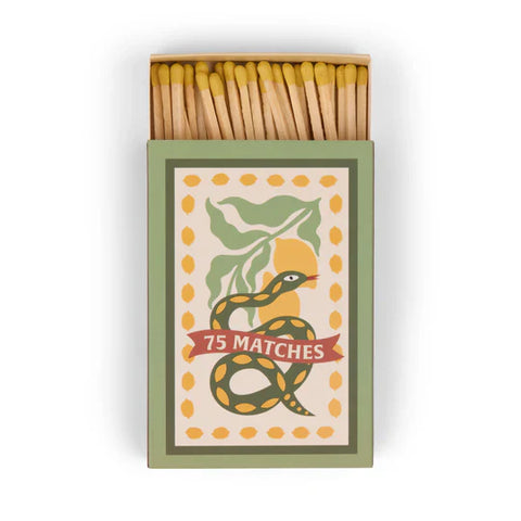 Paddywax A Dopo Snake Boxed Matches (75 pcs)