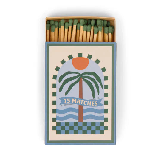 Paddywax A Dopo Palm Tree Boxed Matches (75 pcs)