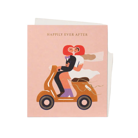 Ana Gaman Happily Ever After Wedding Card