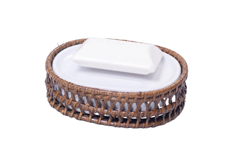 Rattan Bath Set