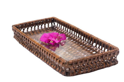 Rattan Bath Set