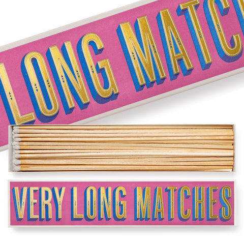 Archivist Long Matchbox - Very Long Matches