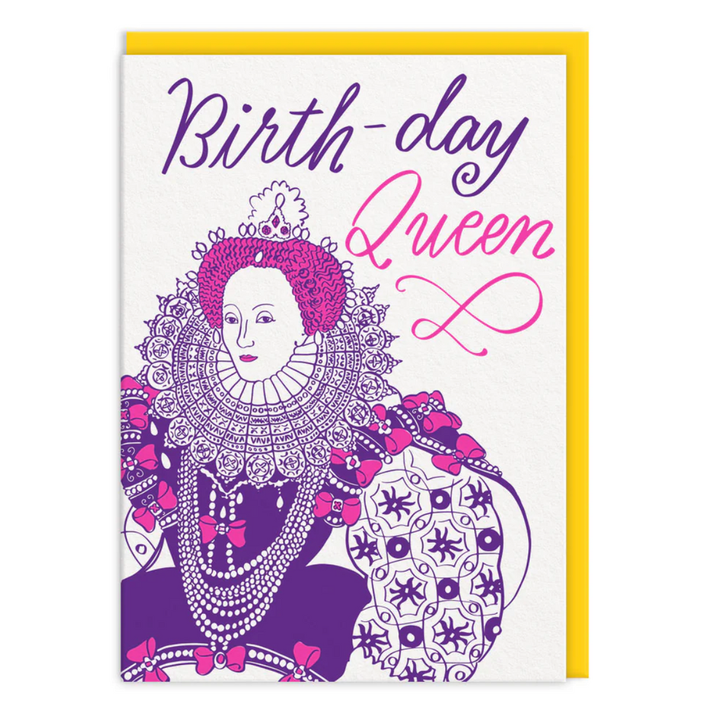Birthday Queen Greeting Card