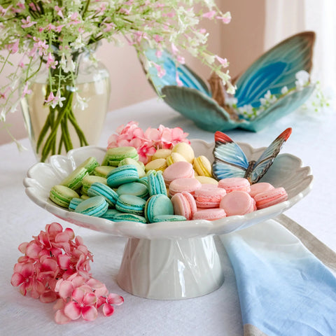 Bordallo Pinheiro Cloudy Butterflies Cake Stand 39cm