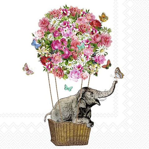 Cocktail Napkin Elephant
