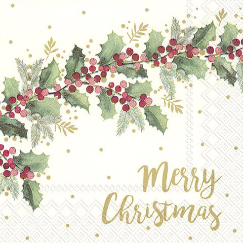 Christmas Cocktail Napkin