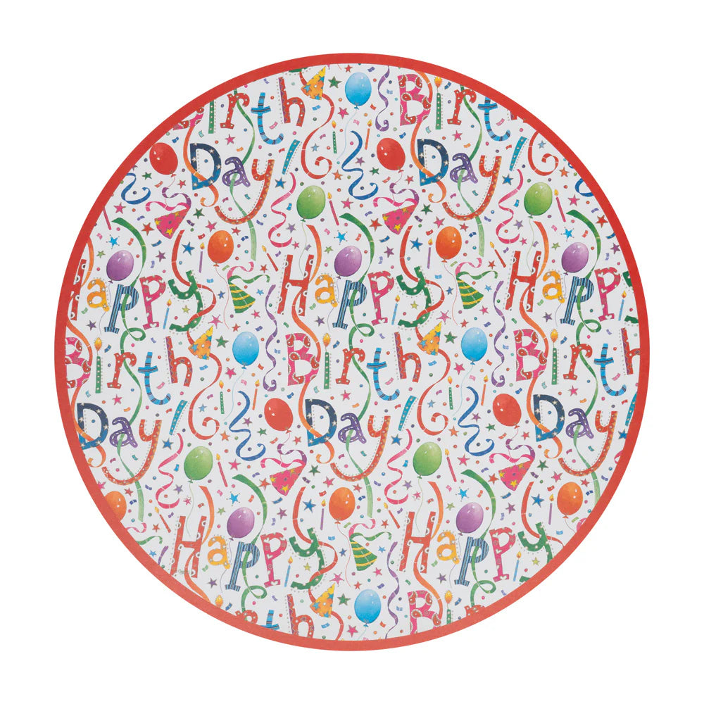 Caspari Happy Birthday Paper Placemats