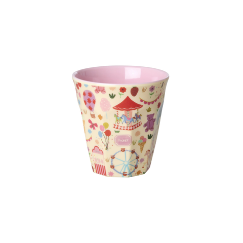 Rice Melamine Kids Cup Fun Fair Print 160ml