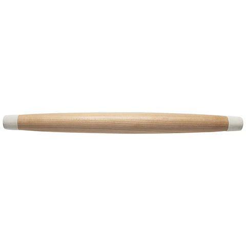 Casafine Beechwood Rolling Pin with Ceramic Edges