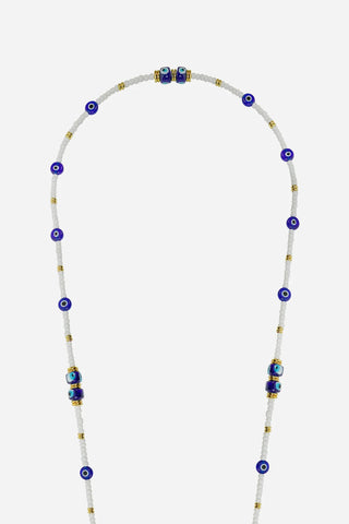 La Coque Francaise - Lyra White Long Chain 120cm