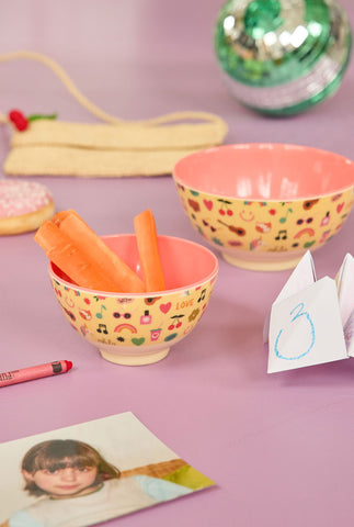 Rice Unicorn Love Melamine Bowl