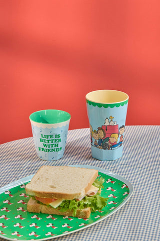 Rice Snoopy Print Melamine Medium Cup 250ml