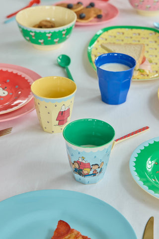Rice Snoopy Print Melamine Medium Cup 250ml