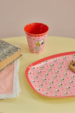 Rice Snoopy Print Melamine Medium Cup 250ml