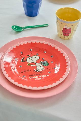 Rice Snoopy Print Melamine Medium Cup 250ml