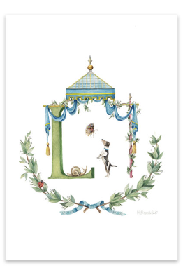 Wishing Well Alphabet Little Greeting Card