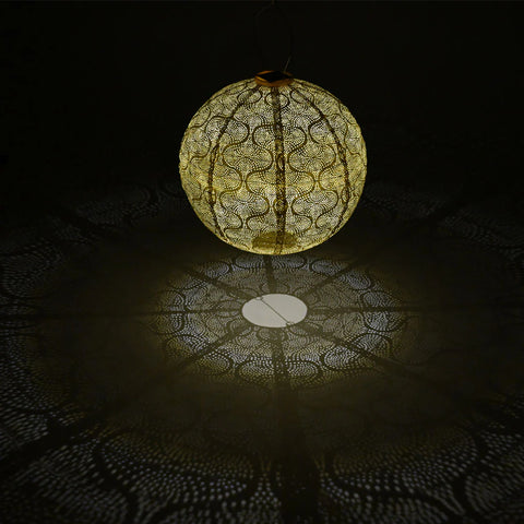 Lumiz Round Solar LED Lantern 40cm